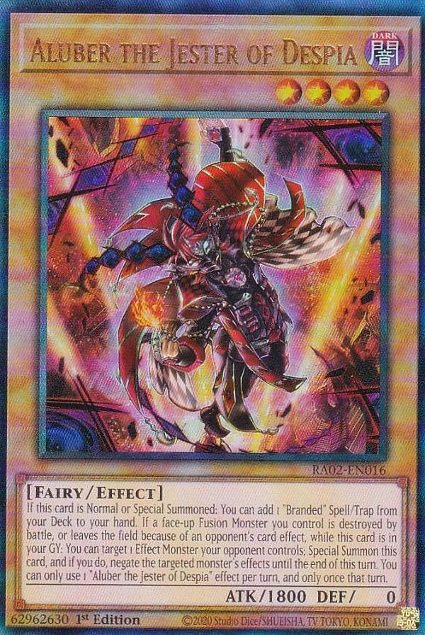 翼　デスピアの導化 アルベル 25th 3枚セット 楽天市場】遊戯王 RA02-EN016 デスピアの導化アルベル Aluber