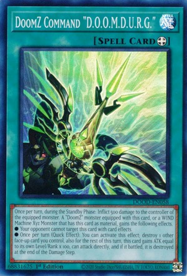 楽天市場】遊戯王 DOOD-EN045 終獄龍機XII−ドラストリウス DoomZ XII