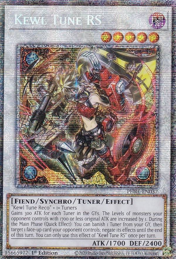 遊戯王 PHRE-EN037 キラーチューン・レッドシール Kewl Tune RS (英語版 1st Edition スターライトレア) Phantom Revenge