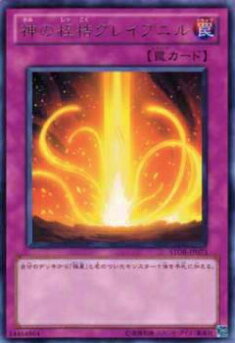 【プレイ用】遊戯王 STOR-JP073 神の桎梏グレイプニル(日本語版 レア)【中古】画像