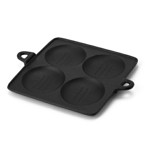 Iwate Prefecture Ogasawara Rikucho Nanbu Ironware Onigiriyaki Frying Pan | Gifts, IH Compatible, Cast Iron, Japanese, Japanese Craftsmen, Traditional Crafts, Onigiriyaki, Made in Japan, Fashionable Traditional Crafts, Domestic Gifts, Gifts, Gifts, Family Celebrations, Premium Iron Frying Pan, Camping, Outdoor Barbecue Onigiri