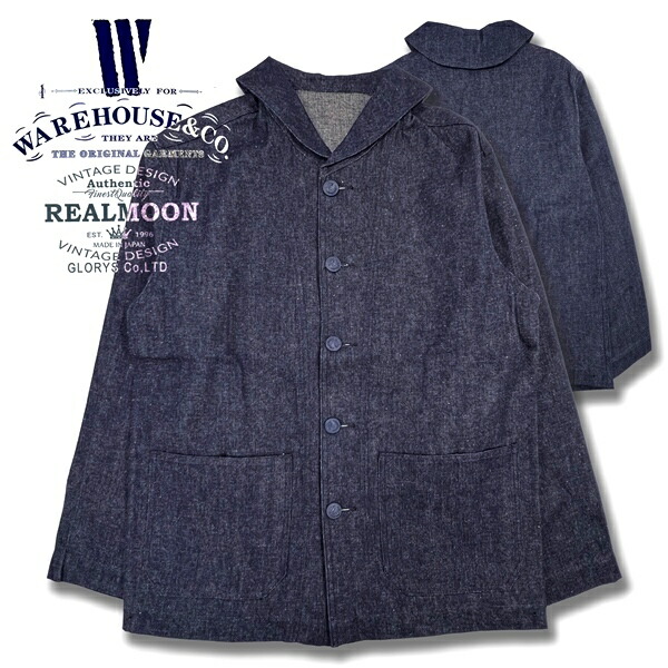 WAREHOUSE　デニムカバーオール WAREHOUSE ウエアハウス デニムカバーオール ワーク インディゴ