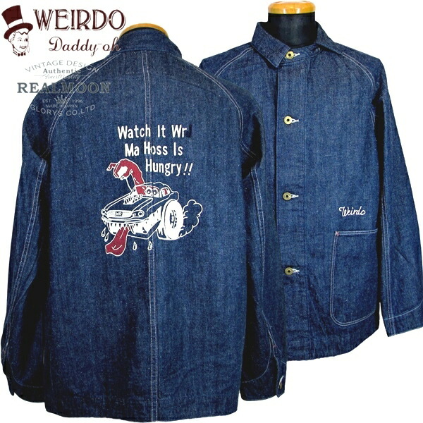 WEIRDO ウィアード　デニムジャケット　ビートニック　レーサーズ　Mサイズ 楽天市場】ウィアード デニムジャケットグラッドハンド GLADHAND &Co