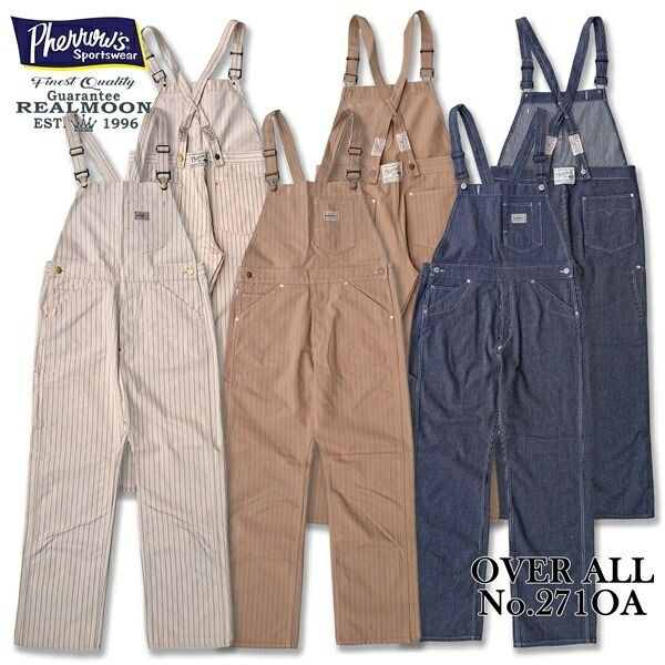 楽天市場】☆Pherrow's（フェローズ）オーバーオールU.S.N. NAVY