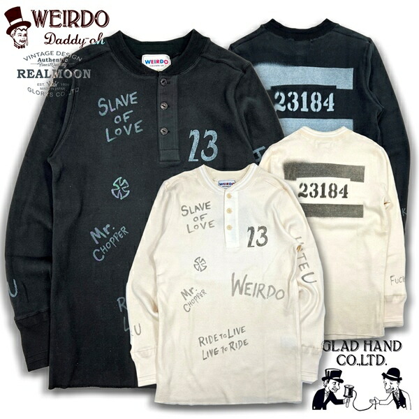 WEIRDO ヘンリーのど首TEE No.WRD23AW17 \