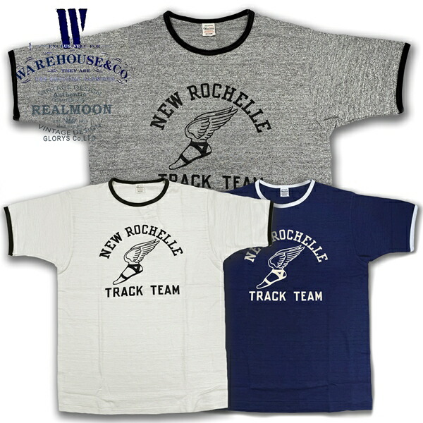 楽天市場】ウエアハウス（WAREHOUSE）リンガーTシャツ 4059