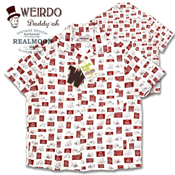 楽天市場】WEIRDO ウィアード / 「WRD CORP - S/S KRAZY SHIRTS