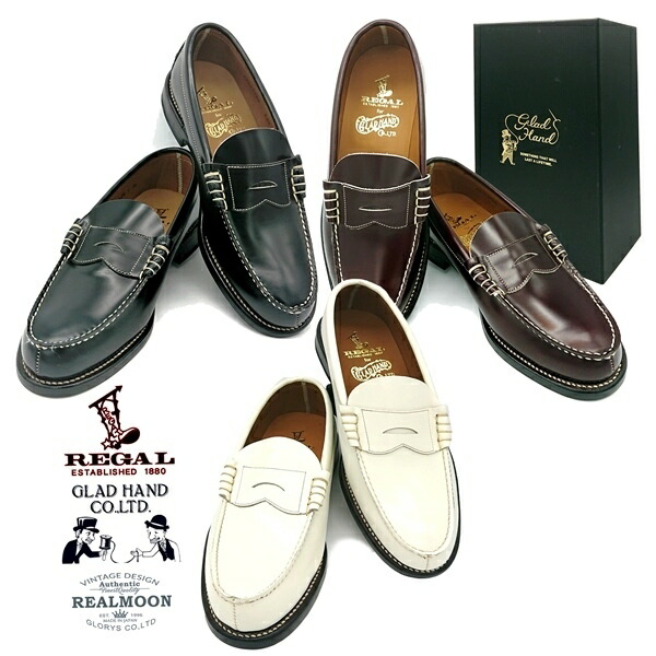 楽天市場】リーガル×グラッドハンドメンズ・ローファーシューズ GH629S