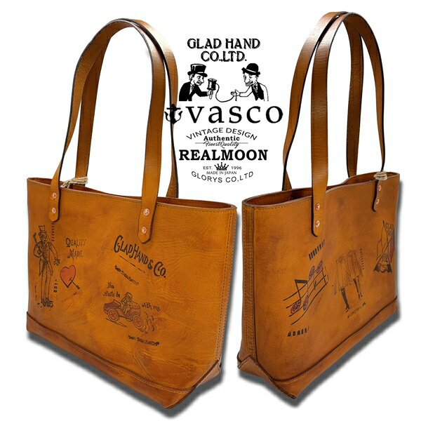 GLADHAND × vasco レザートートバッグ No.GHA-V001 \