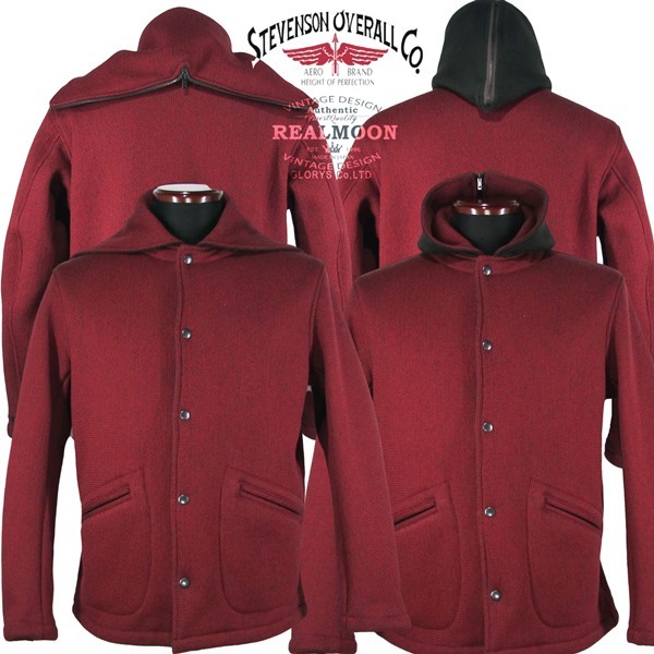 STEVENSO OVERALL　"Windmaster"[STEVENSO OVERALL] WOOL JACKET No.WM1-BB｜リアルムーン　店 29,900円