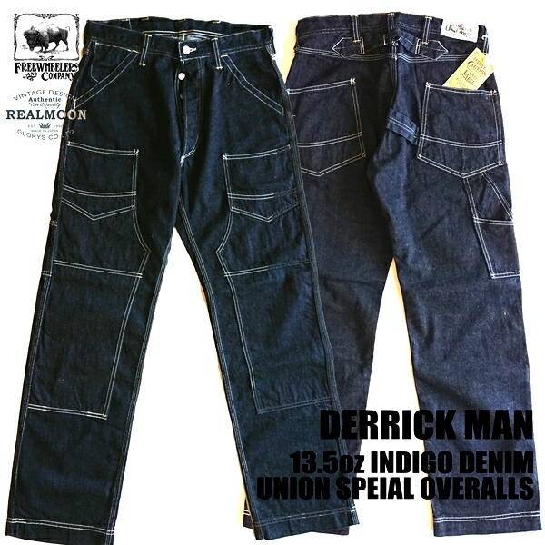 FREEWHEELERS 名品 デリックマン denim サイズ34 フリーホイーラーズ FREEWHEELERS デリックマン DERRICKMAN