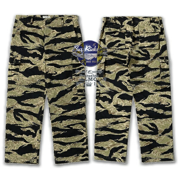 楽天市場】BUZZ RICKSON'S GOLD TIGER STRIPE TROUSERS SHORT LENGTH