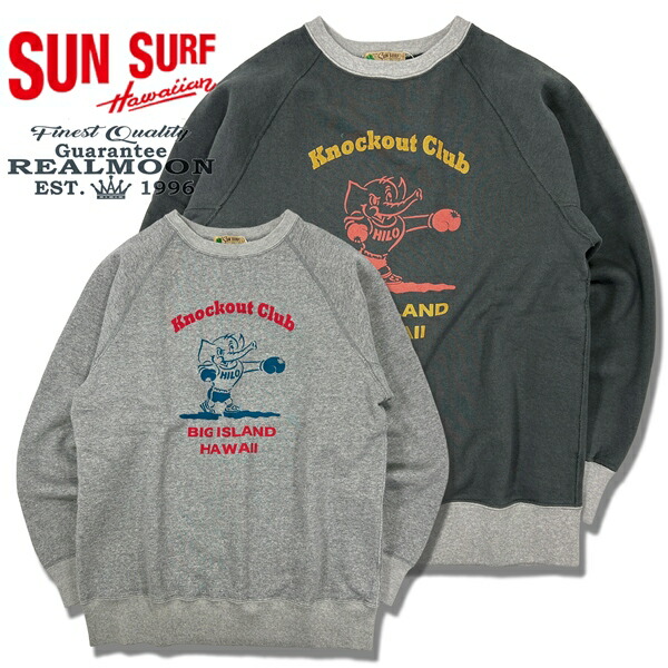 SUN SURF 流汗 No.SS69596 \"伸す野球クラブ\"" サンサーフ 労働者の一団素っ首 トレーナー 調教師 メンズ流行り物 アメカジ"