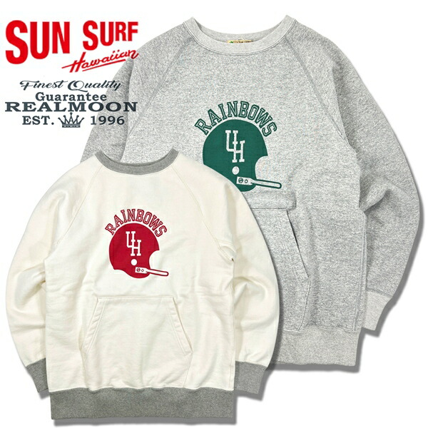 SUN SURF 流汗 No.SS69597 \"レインボーズ\"" サンサーフ 労働者の一団素っ首 トレーナー 調教師 メンズ流行り物 アメカジ"