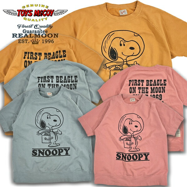TOYS McCOY × SNOOPY 半袖汗水 No.TMC2421 \