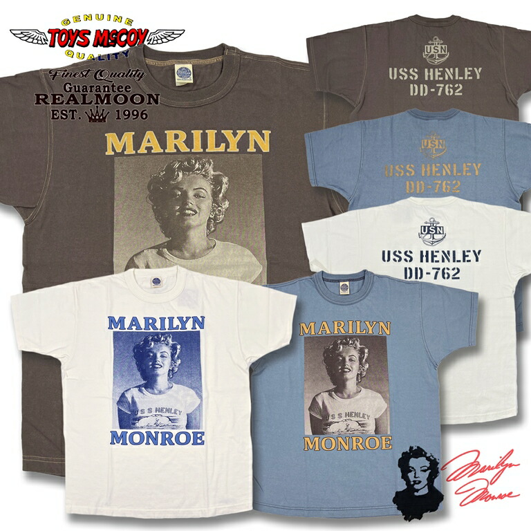 楽天市場】TOYS McCOY マリリンモンロー Tee No.TMC2445 