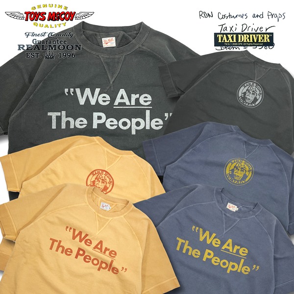 TOYS McCOY トイズマッコイ No.TMC2323  半袖トレーナー  辻自動車・１番ウッド \"We Are The People\"" ともし火掛け目・調教師 アメカジ"