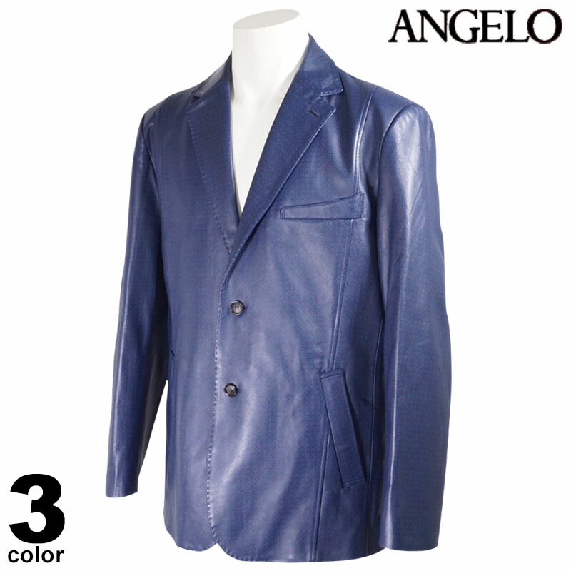 アンジェロ ANGELO 【レザージャケット】 楽天市場】セール35％OFF アンジェロ ANGELO レザージャケット