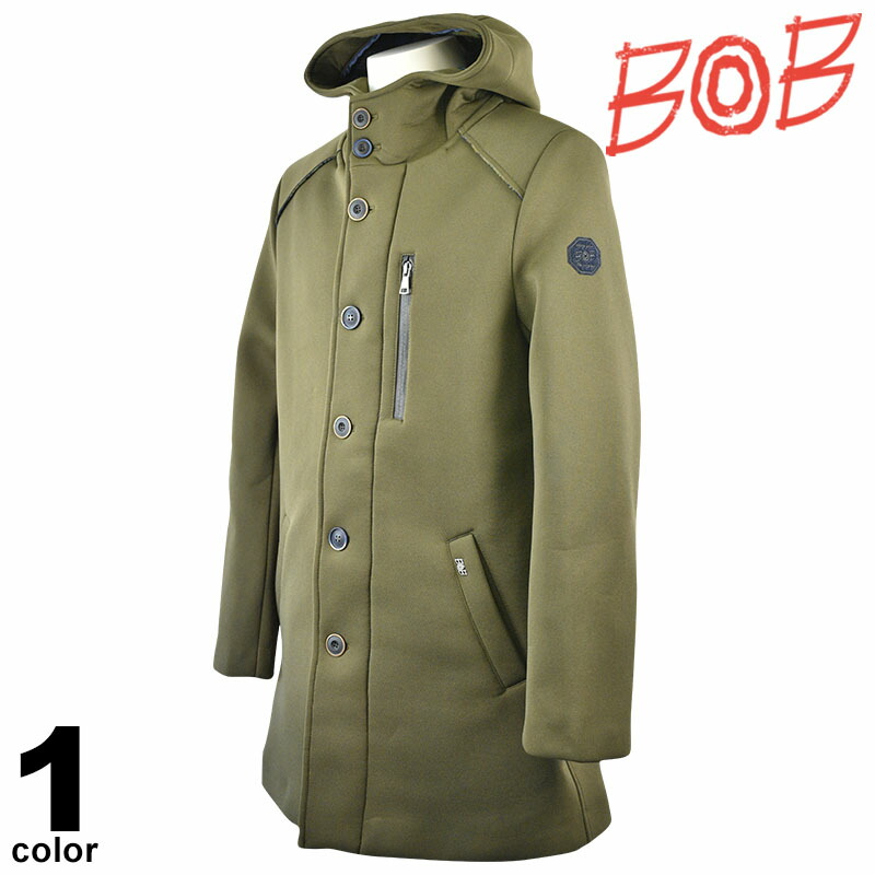 楽天市場】SALE 30%OFF ボブ BOB 長袖 ハーフコート メンズ 秋冬