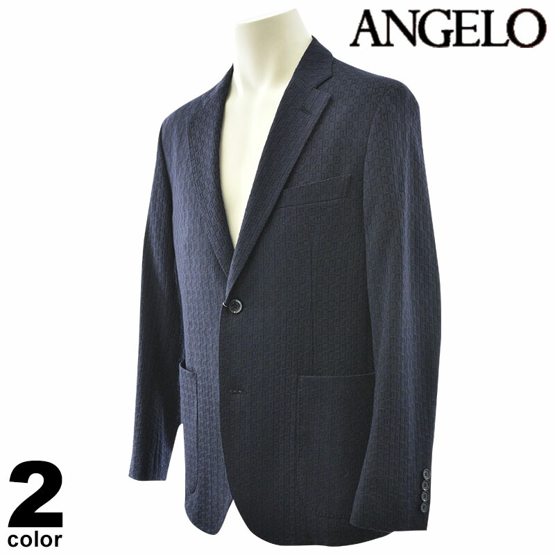 セール 30%OFF ANGELO アンジェロ テーラードジャケット メンズ 2025春夏 軽やかで扱いやすい一着 着脱もスムーズ 日本製 51-4102-04