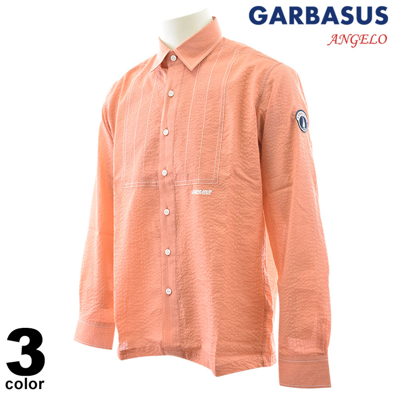 大売り出し 50%OFF ANGELO GARBASUS アンジェロ ガル二階建てバス 長袖プルオーバー メンズ 2025春夏 ロゴタイプ刺しゅう 御前上等綿織物 心地よいプルオーバー 第一義的 成年者 今めかしい 51-1001-03