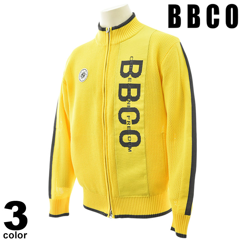 セール 30%OFF BBCO ビビコ ベスト ジップアップ メンズ 2025春夏 パーカー ポリエステル100% カジュアル アウター スポーティー シンプル M L LL 51-7701-01