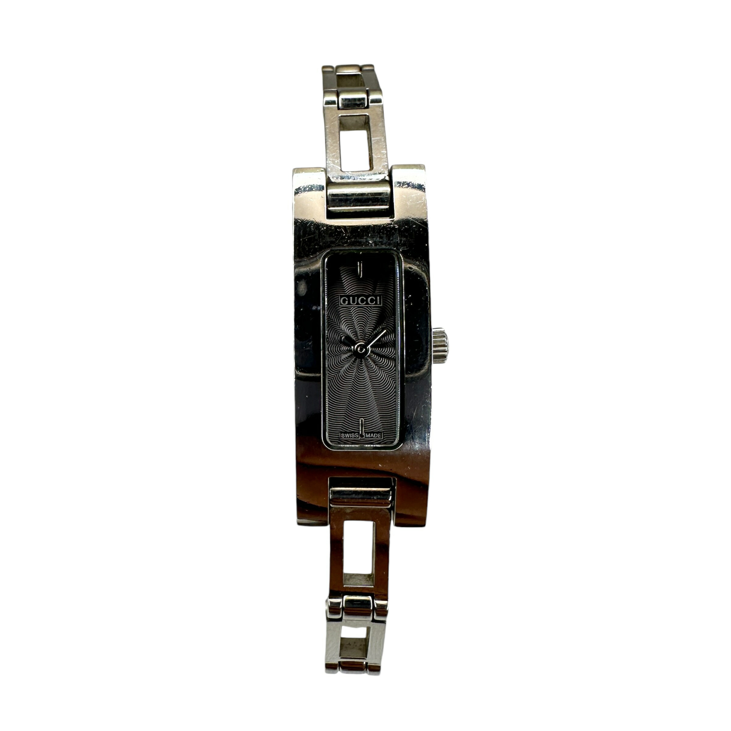 楽天市場】質屋 腕時計 GUCCI グッチ 7700L ブラック文字盤 レディース