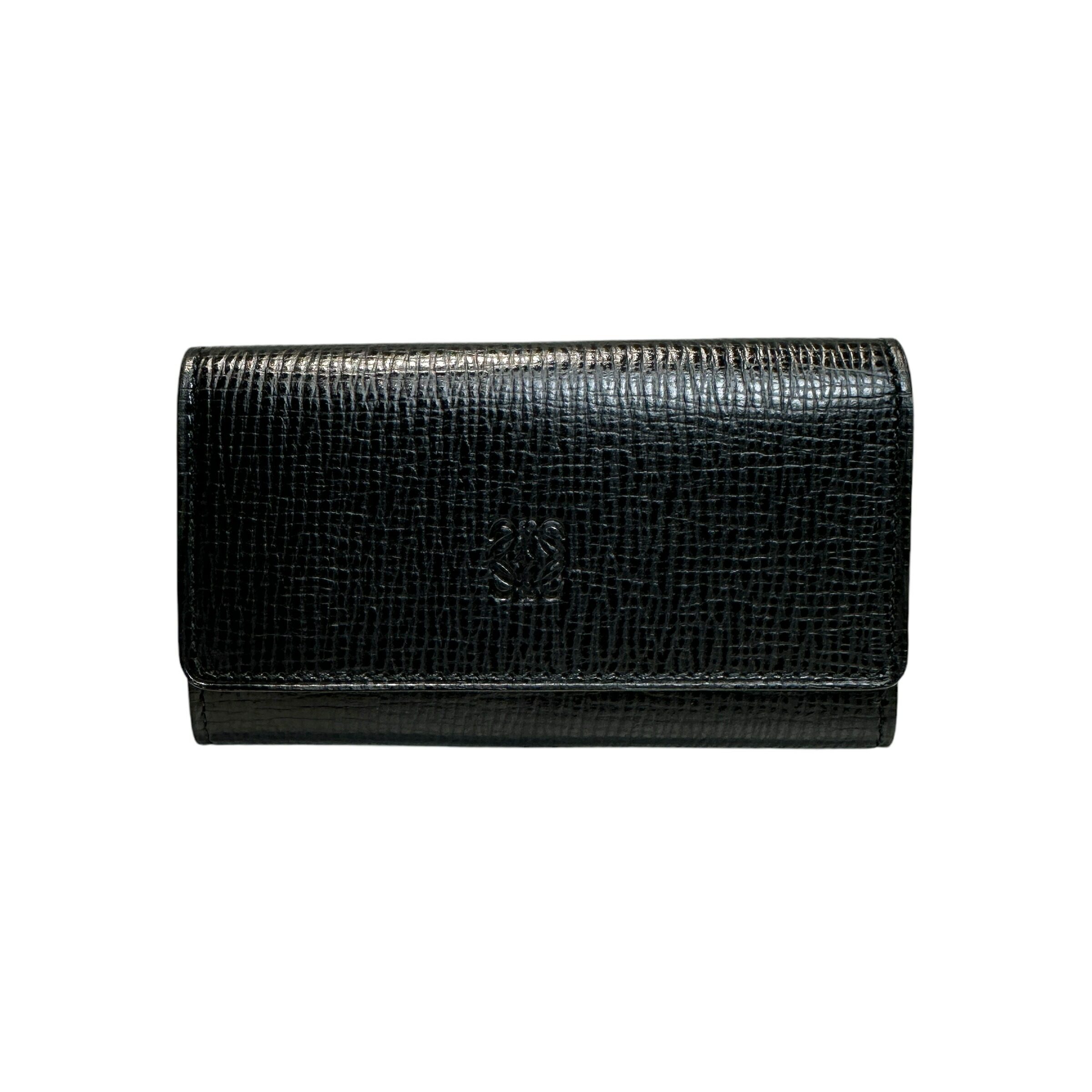 楽天市場】【中古】LOEWE 6連キーケース 412334 ブラック ロエベ