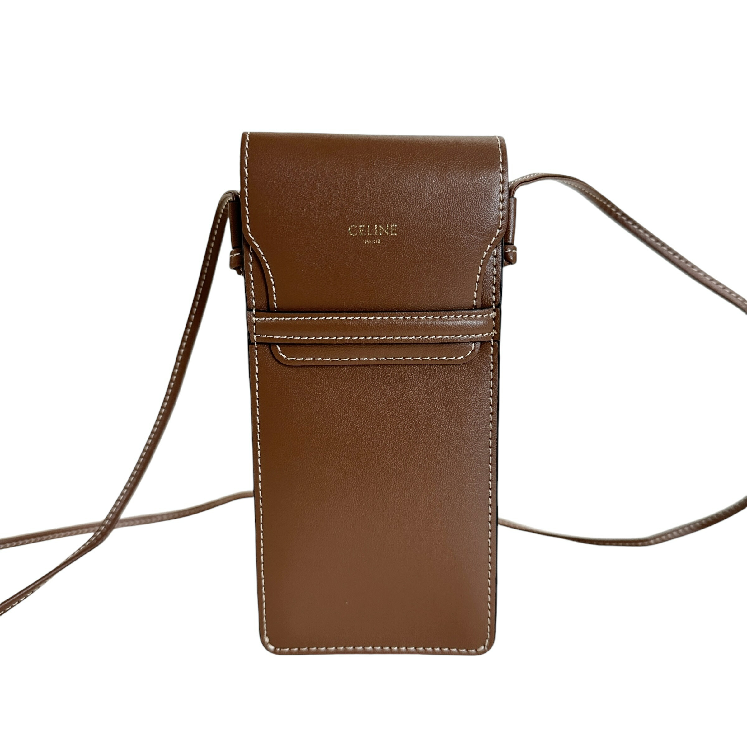 CELINE - CELINE フォーンケース トリオンフ キャンバス ストラップ付き Amazon.co.jp: [セリーヌ] フォーンケース トリオンフ