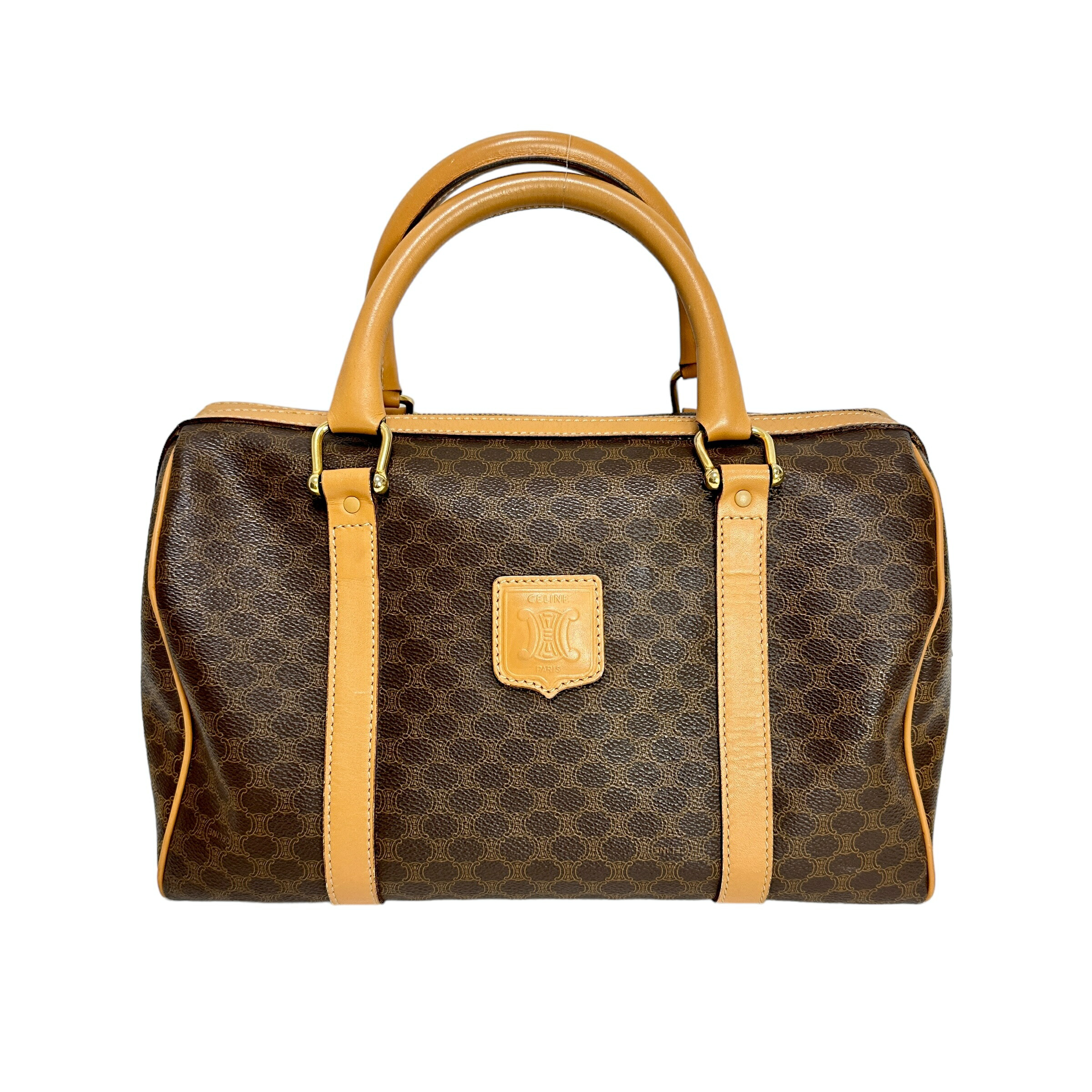 楽天市場】セリーヌ CELINE マカダム ミニトートバック ショルダー PVC