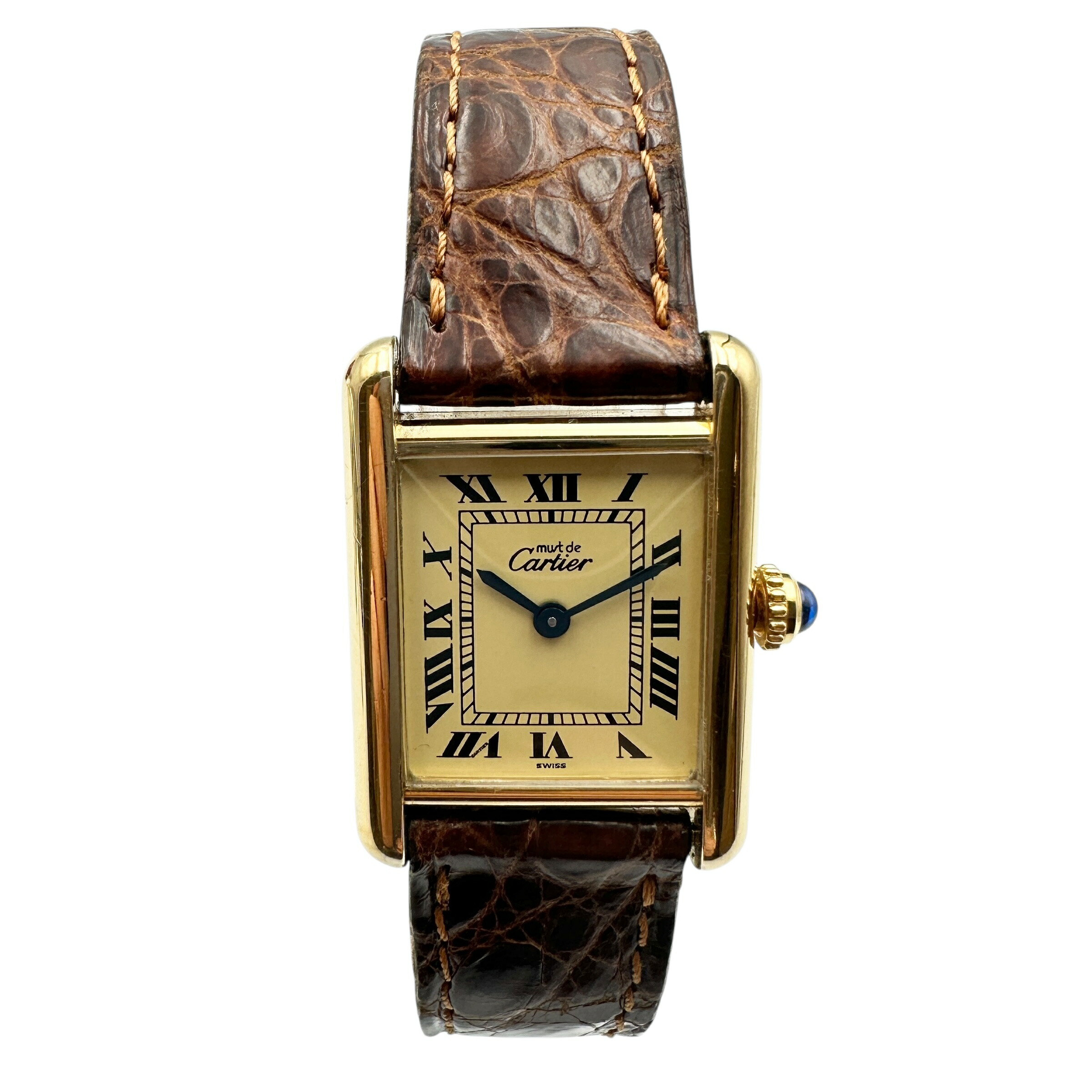 楽天市場】カルティエ CARTIER ラウンドウォッチ ヴィンテージ