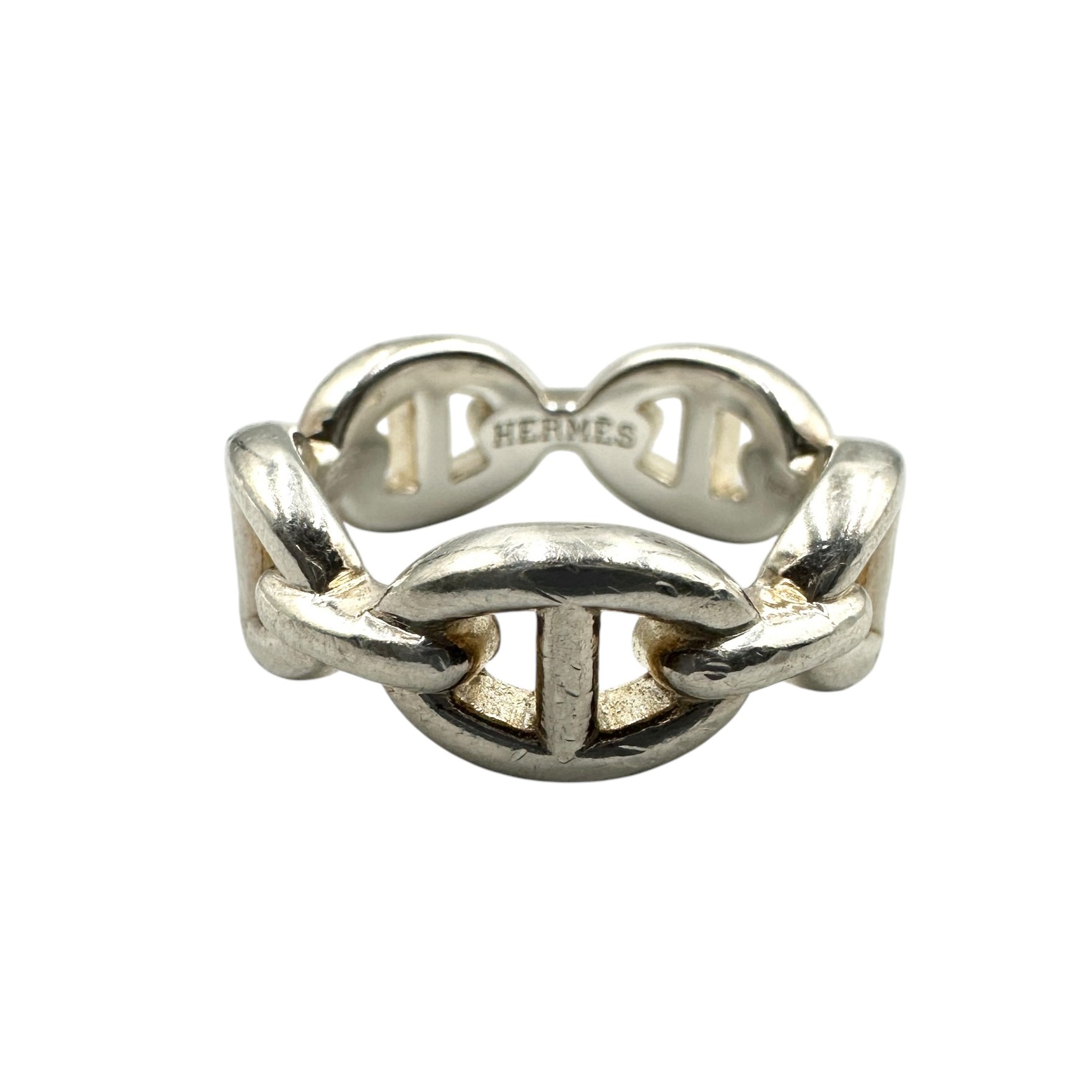 エルメス リング エヴァー Hermes Chaine d’Ancre Ever Ever Chaine d'ancre ring, medium model | Hermès USA
