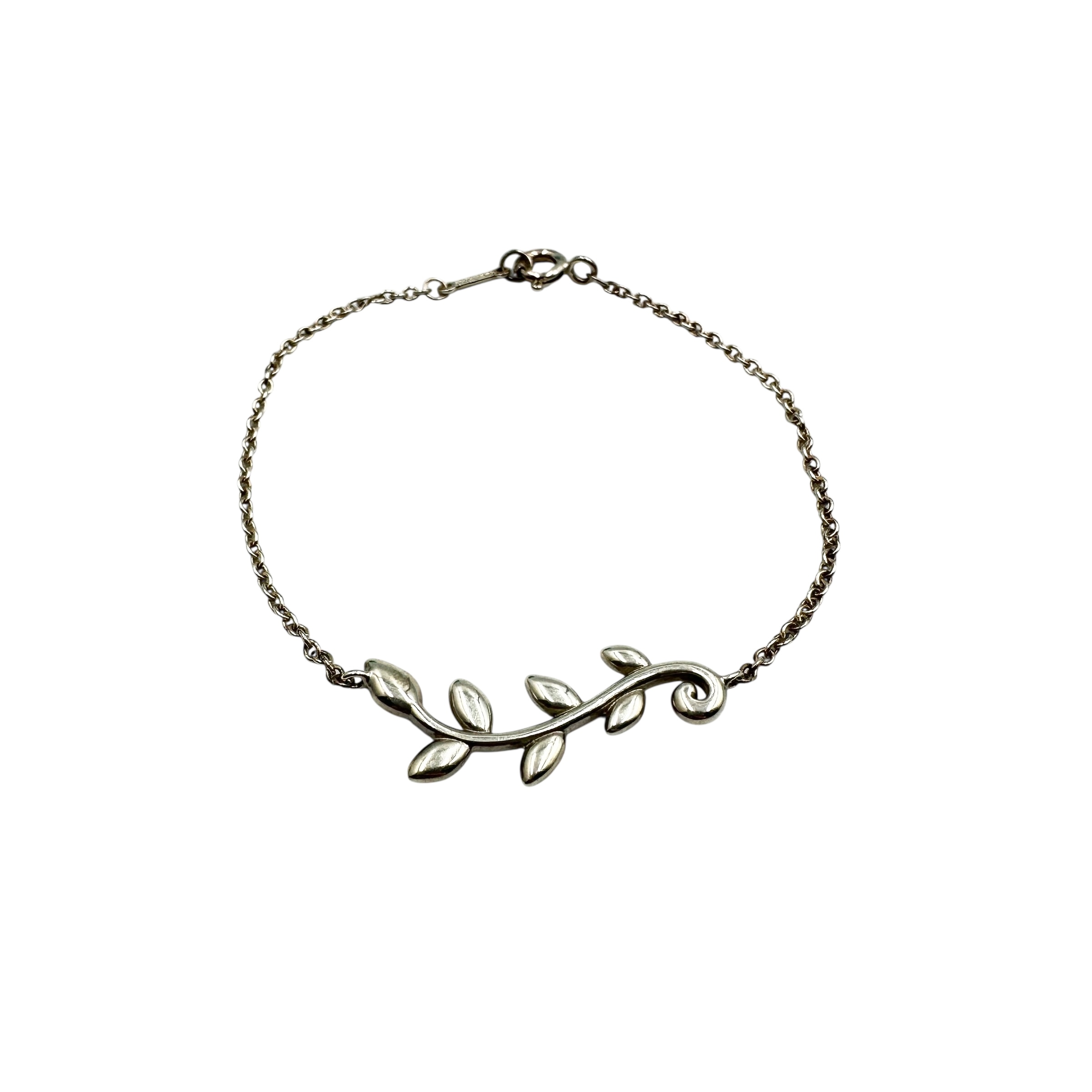 TIFFANY ティファニー シルバー925 オリーブリーフ カフ バングル TIFFANY ティファニー シルバー925 オリーブリーフ カフ バングル