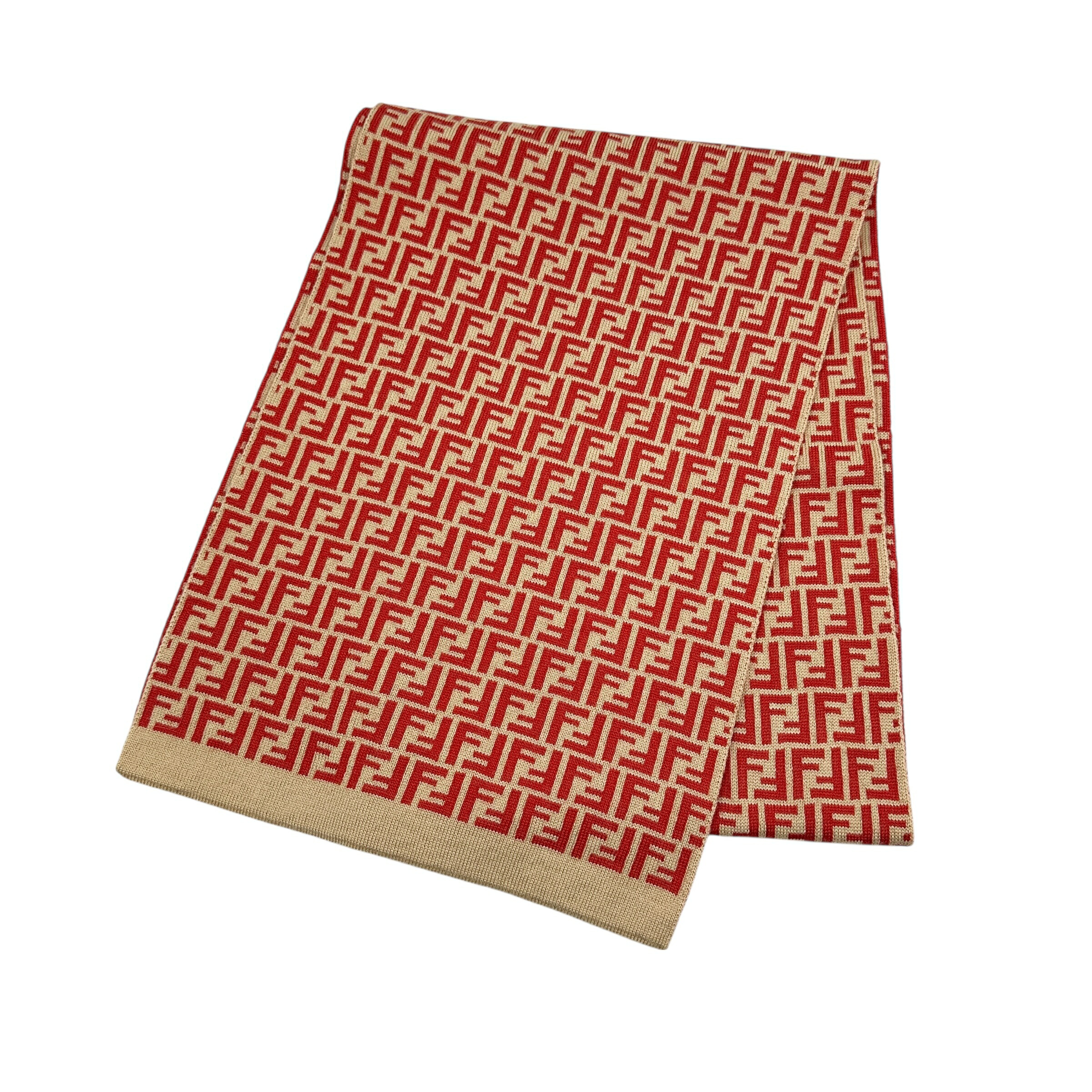 楽天市場】FENDI フェンディ マフラー FXS124 ALGS メンズ ウール FF柄