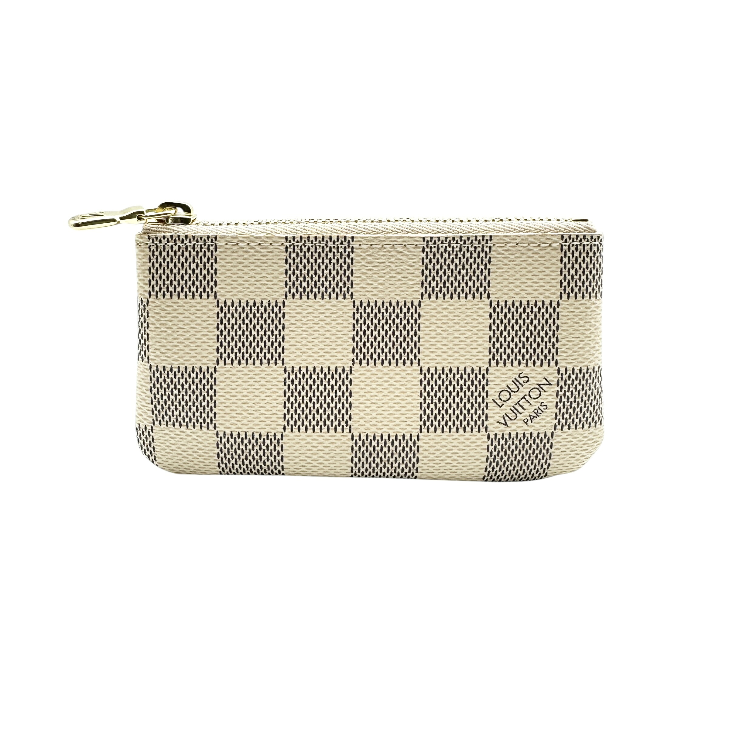 LOUIS VUITTON ルイ・ヴィトン ダミエアズール N62659 ポシェットクレ  白いこと 25059 財布・ケース-バッグ・小物・ブランド雑貨