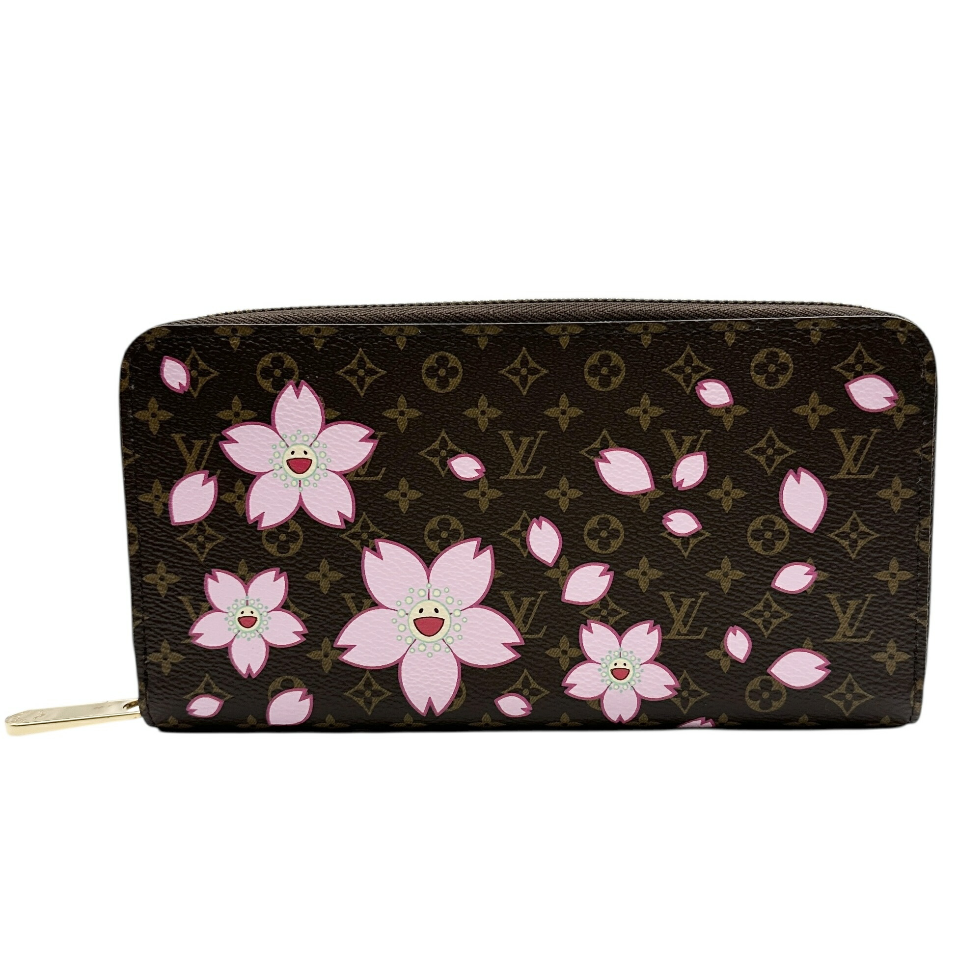 LOUIS VUITTON ルイ・ヴィトン モノグラム M13433 ジッピーウォレット 村上隆  櫻 25543