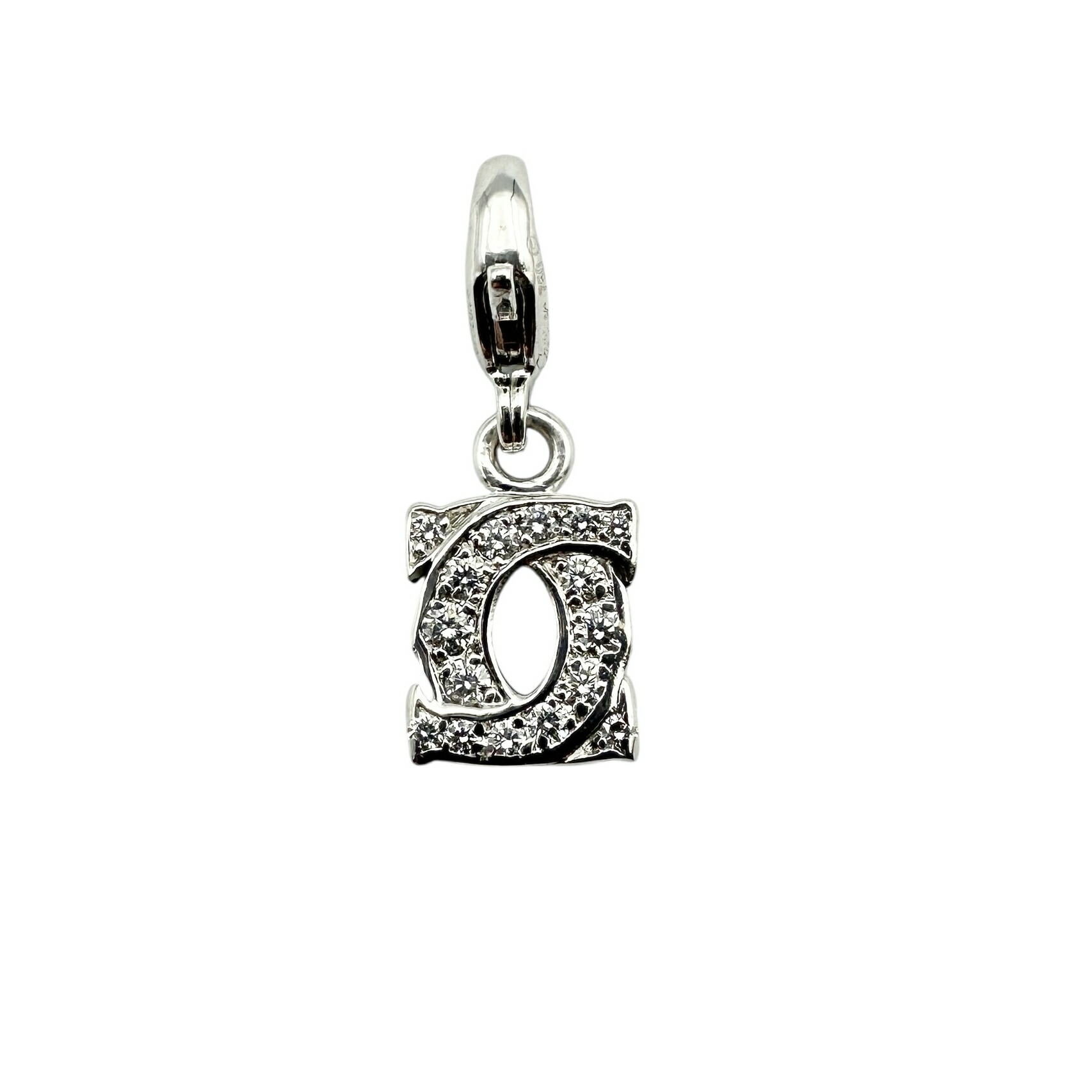 Cartier カルティエ 2C引きつける 金剛石 K18WG  白いことゴールド 引きつける 25540