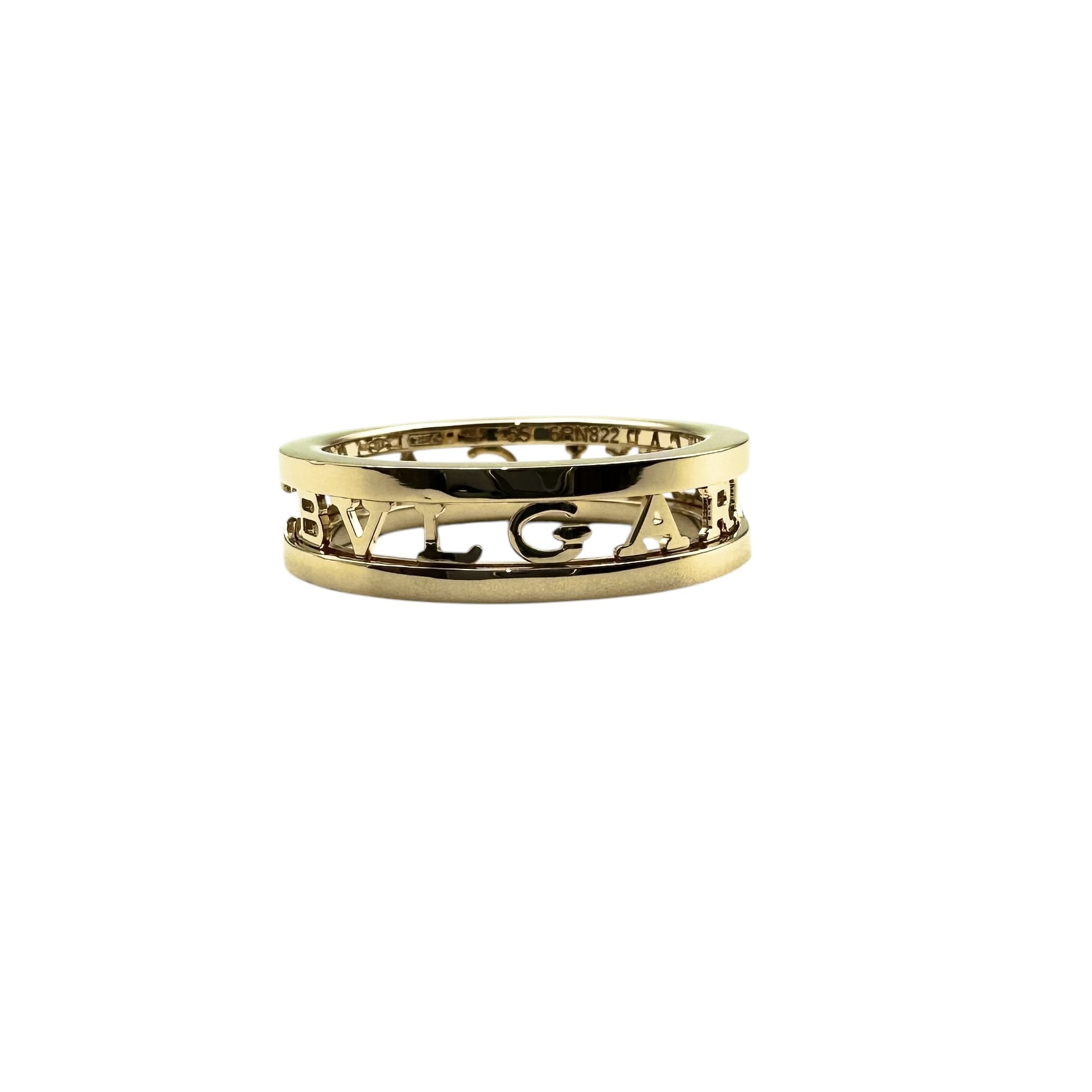BVLGARI ブル小峡谷 ビーゼロワン 1ダンス楽隊 輪っか 黄色ゴールド 26641