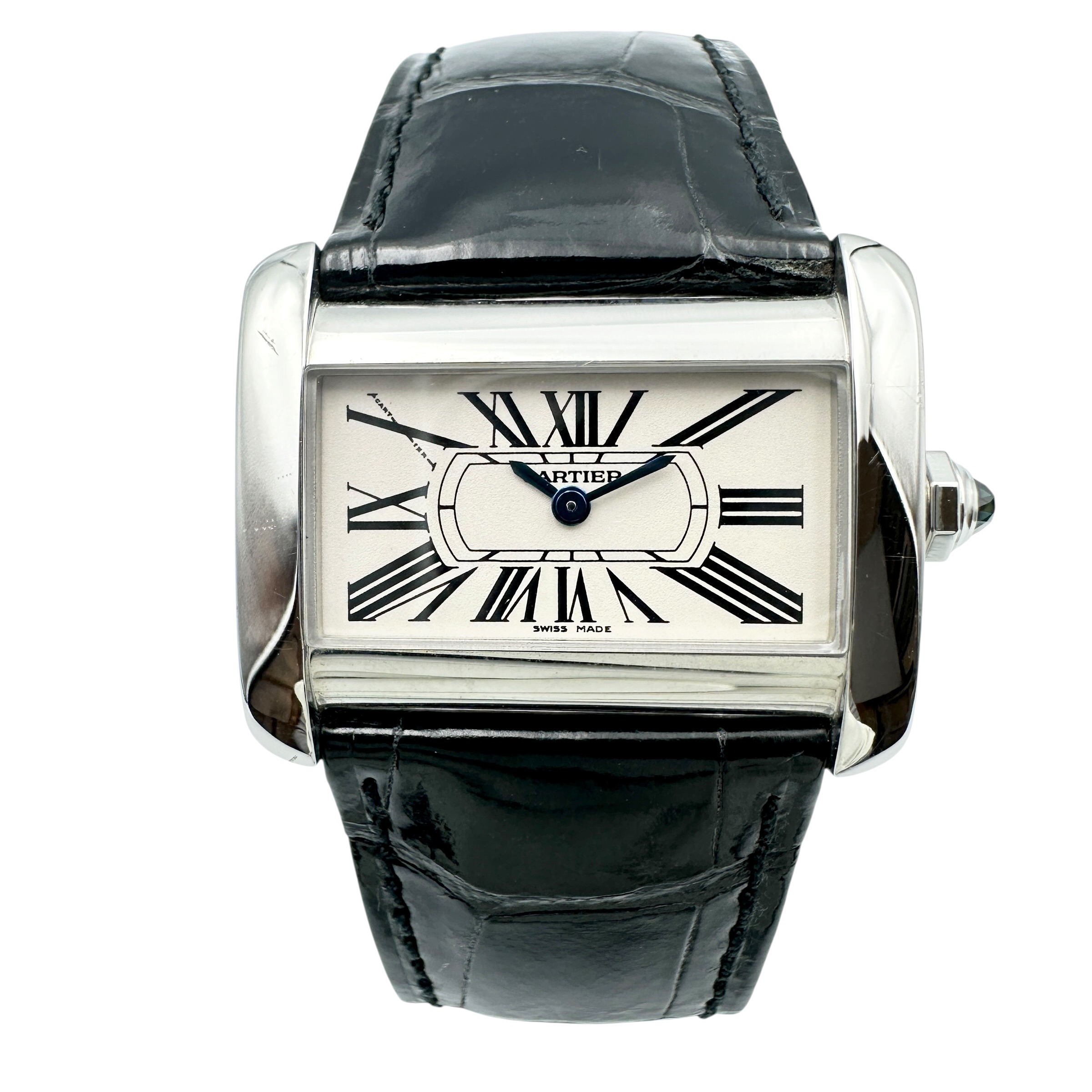 Cartier カルティエ ミニタンクディヴァン 石英 27355