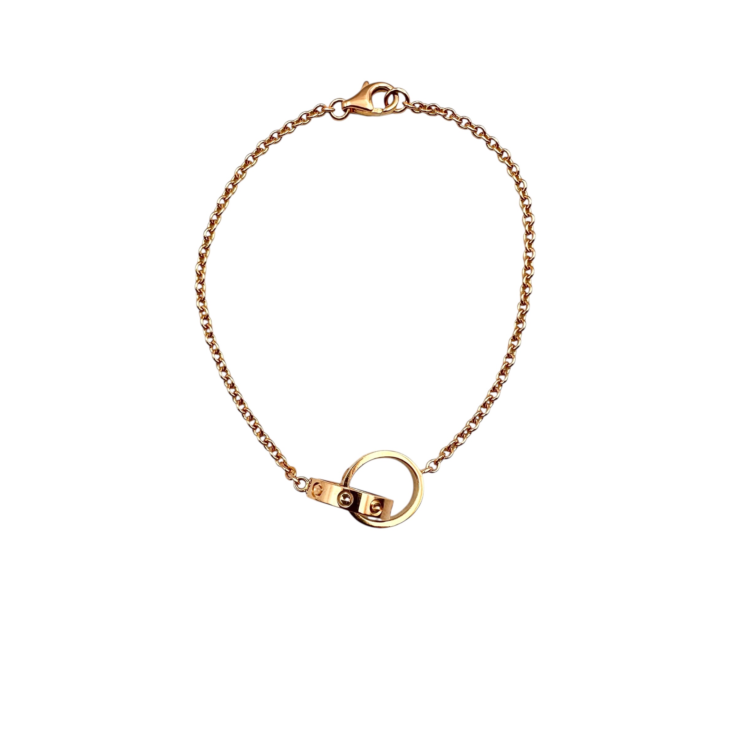 Cartier カルティエ もの言う花優しいこと 腕輪 サクラ色ゴールド 27233