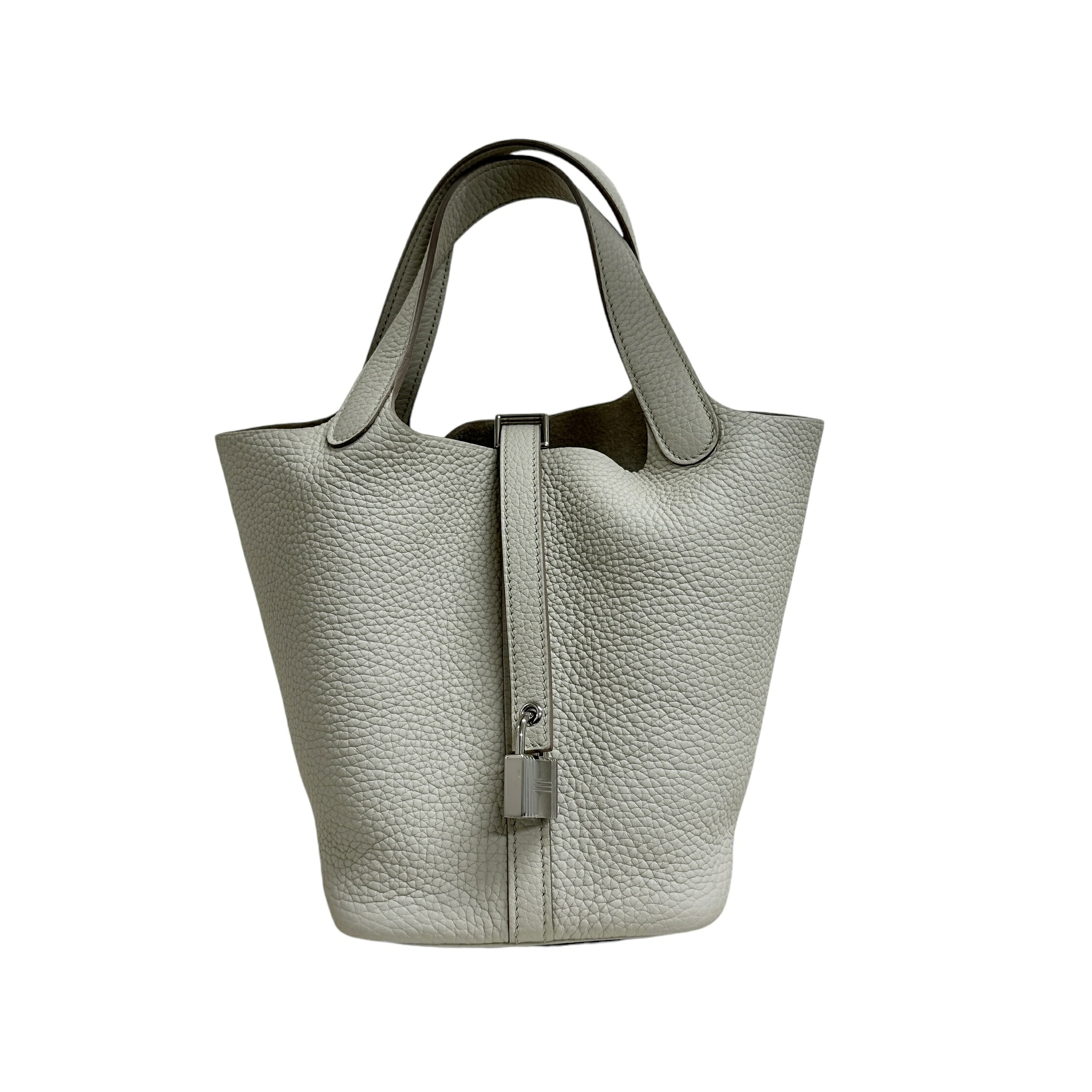 HERMES エルメス ピコタンロック18/PM べトン トリヨン ハンドバッグ レザー レディース 鞄 15316｜reanvintage 346,500円