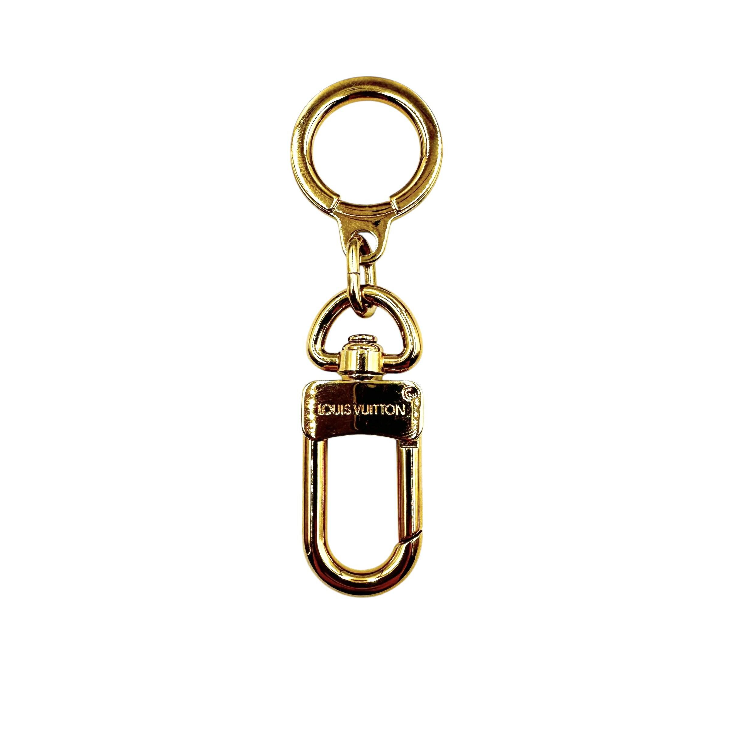 LOUIS VUITTON 定番ゴールド シェンヌ アノクレ キーホルダー美品 LOUIS VUITTON - LOUIS VUITTON シェンヌ アノクレ キーチェーン