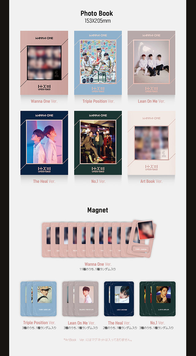 999円！特典選べる！　Wannaone ミニアルバム 999円！特典選べる！ Wannaone ミニアルバム