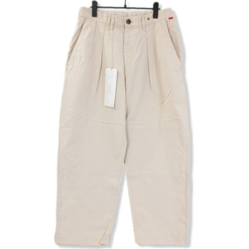 楽天市場】【中古】未使用 ANACHRONORM アナクロノーム STANDARD TUCK WIDE TROUSERS NM-TR04 ワンタック  ワンダーツ KINARI 34 タグ付き ミリタリーキャンバス テントクロス 製品染め メンズ 71009625 : ＣＬＡＳＳＩＣ