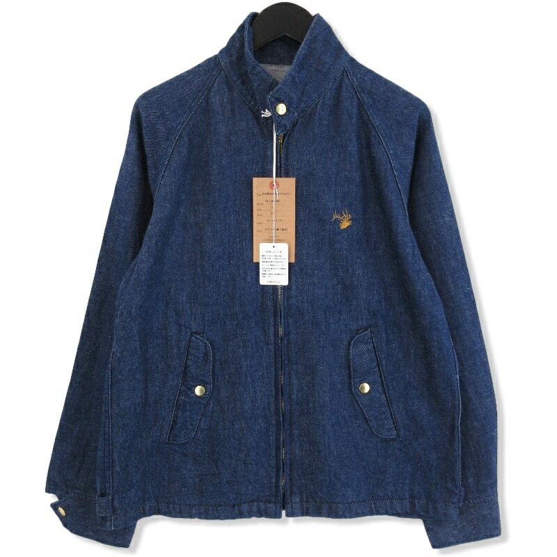 楽天市場】【中古】未使用 ANDFAMILYS アンドファミリー デニムジャケット JK-2403769 DENIM HARRINGTON JACKET  インディゴ S タグ付き ハリントンジャケット コットン 11oz メンズ 71009659 : ＣＬＡＳＳＩＣ