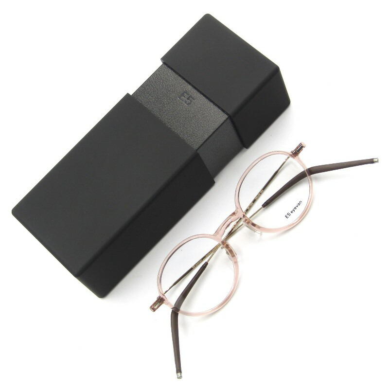 【本日特価】 未使用 アイヴァン｜メンズ 眼鏡 スモークブラウン p1 eyevan e5 小物