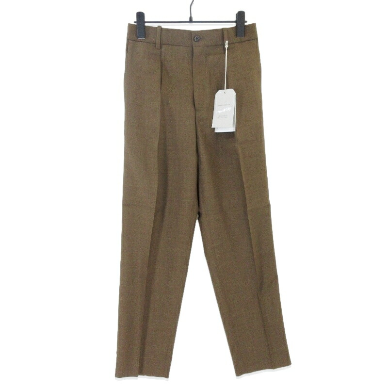 楽天市場】【中古】未使用 MARKAWARE マーカウェア ペグトップトラウザーズ A21A-08PT01C 21SS PEGTOP EASY  TROUSERS HEMP カーキ 2 タグ付きスラックスメンズ 20019292 : ＣＬＡＳＳＩＣ