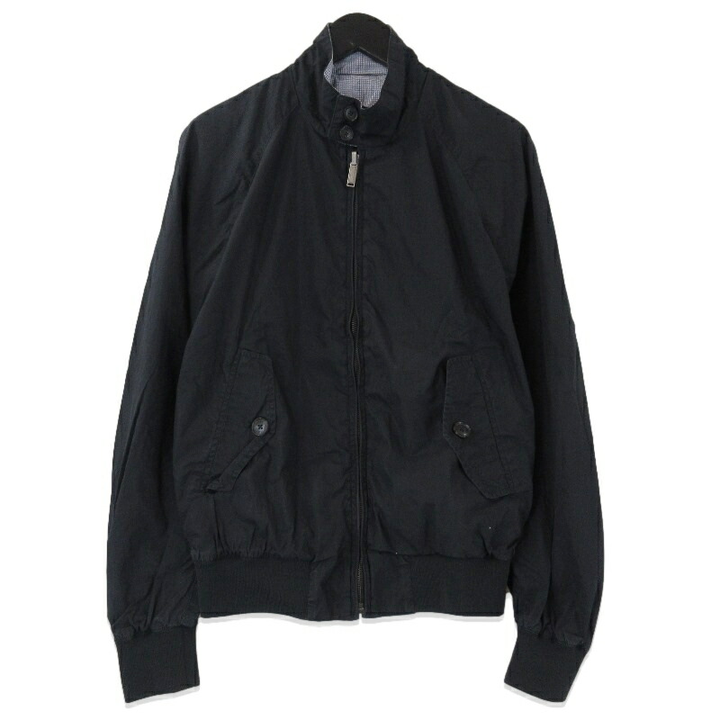 【楽天市場】【中古】BARACUTA バラクータ リバーシブル ハリントンジャケット 1801008 スイングトップ G9 ネイビー 38