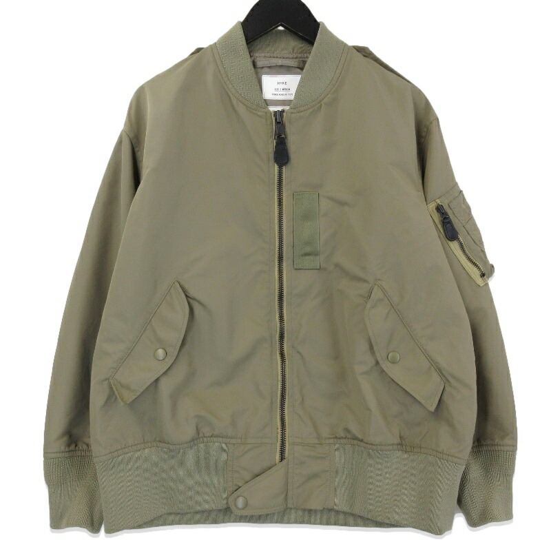 楽天市場】【中古】HYKE ハイク フライトジャケット 17373 23SS TYPE L 