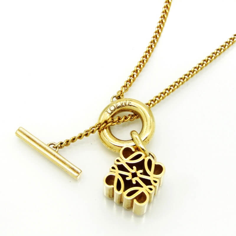 ロエベ　チャーム付きネックレス 350518208_1.jpg